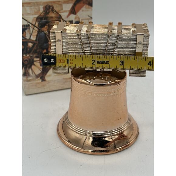 Vintage Avon Liberty Bell Decanter Deep Woods After Shave New - Picture 6 of 6